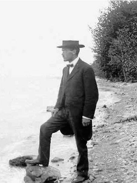 Martin at Lake Constance (at 1916)